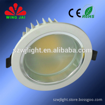 ce&rohs listed 85v-265vac high power epistar chip cob recessed 25w down light led
